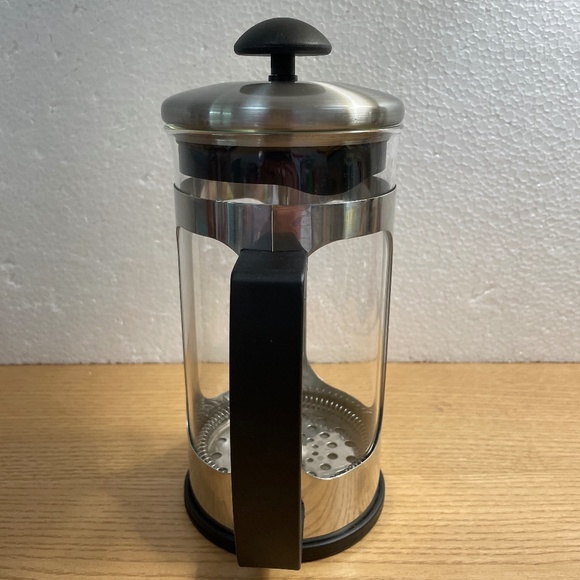 Mr Coffee French Press 1.2 Qt Stainless Steel & Glass Scoop and Instructions - Picture 3 of 10